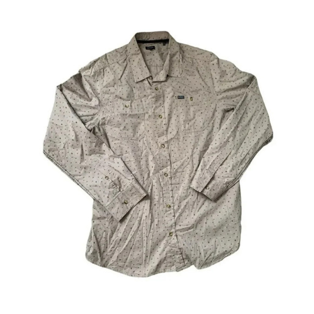 Size XL Buffalo by David Bitton Brown‎ Button Down Top Arrows